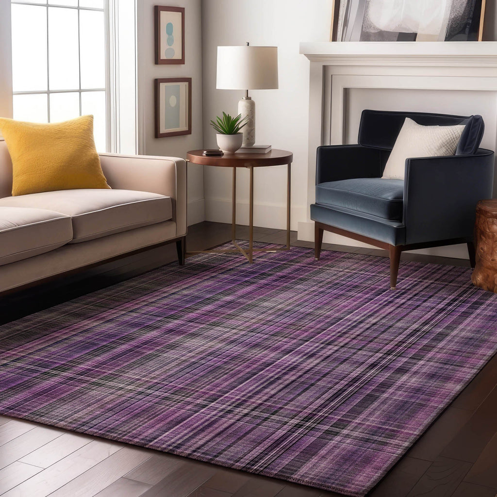 addison mayfield amf541 purple rug