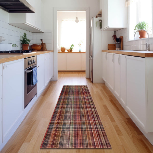 addison mayfield amf541 red rug