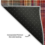 addison mayfield amf541 red rug