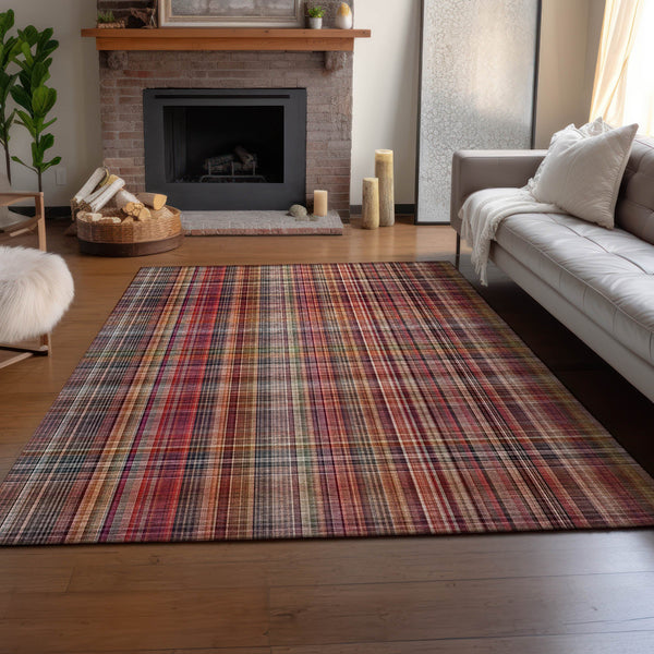 addison mayfield amf541 red rug