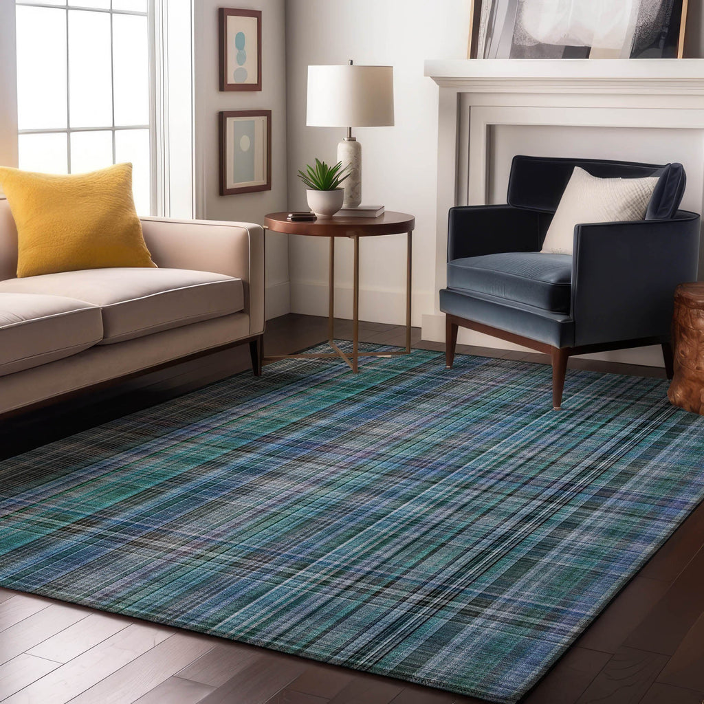 addison mayfield amf541 teal rug