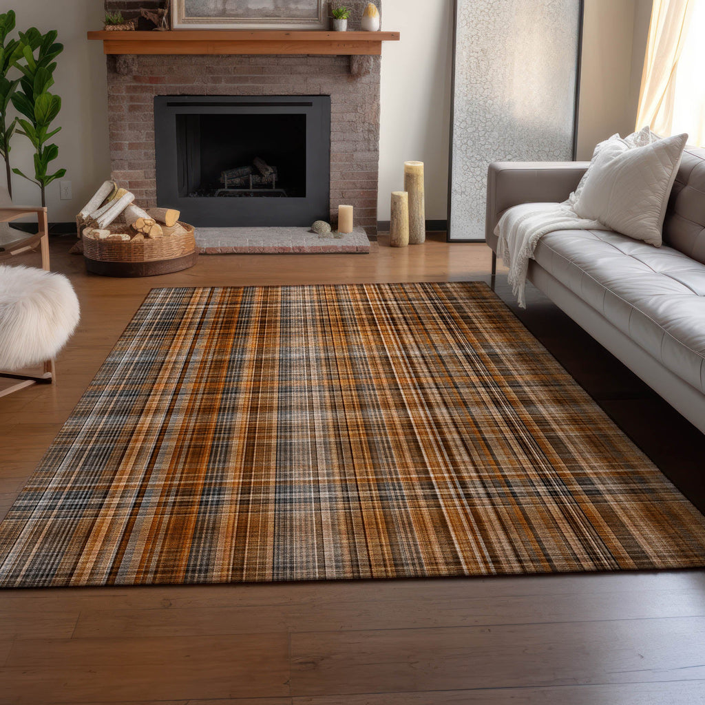 addison mayfield amf541 terracotta rug