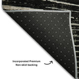 addison mayfield amf542 black rug