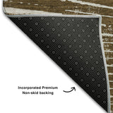addison mayfield amf542 chocolate rug