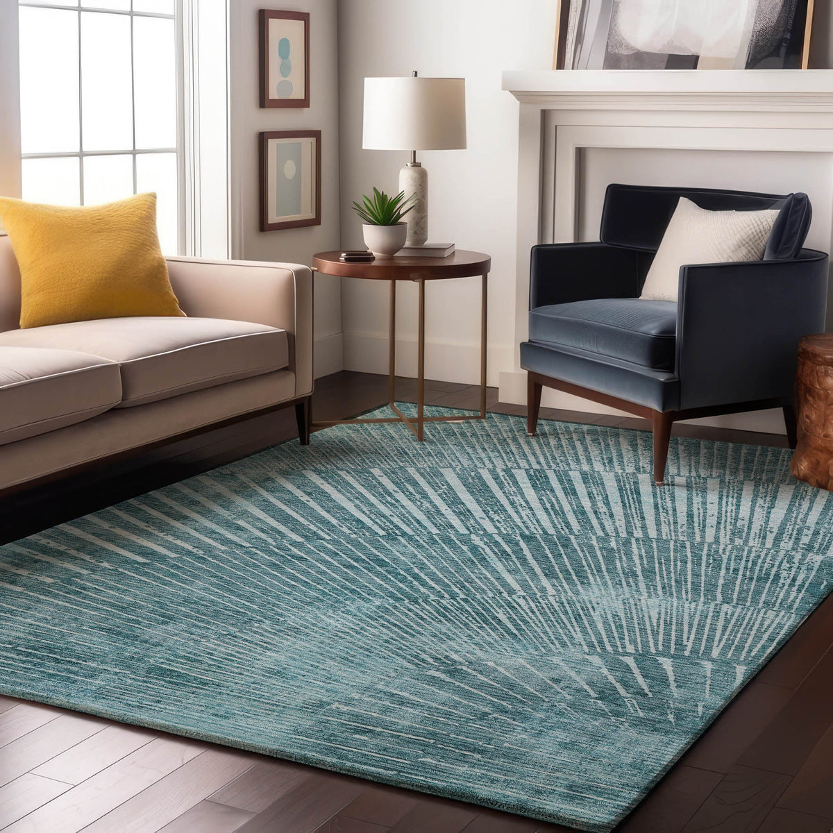addison mayfield amf542 teal rug