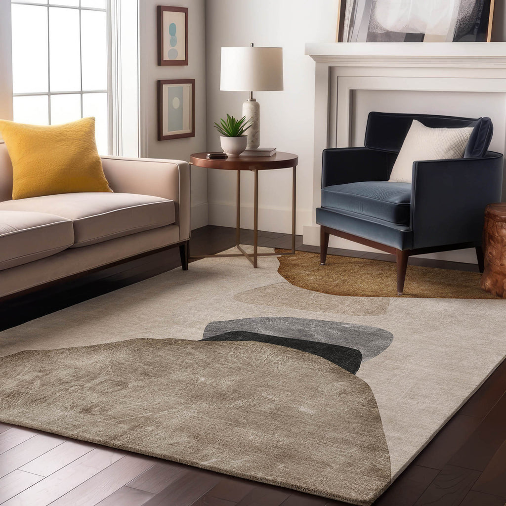 addison mayfield amf547 brown rug