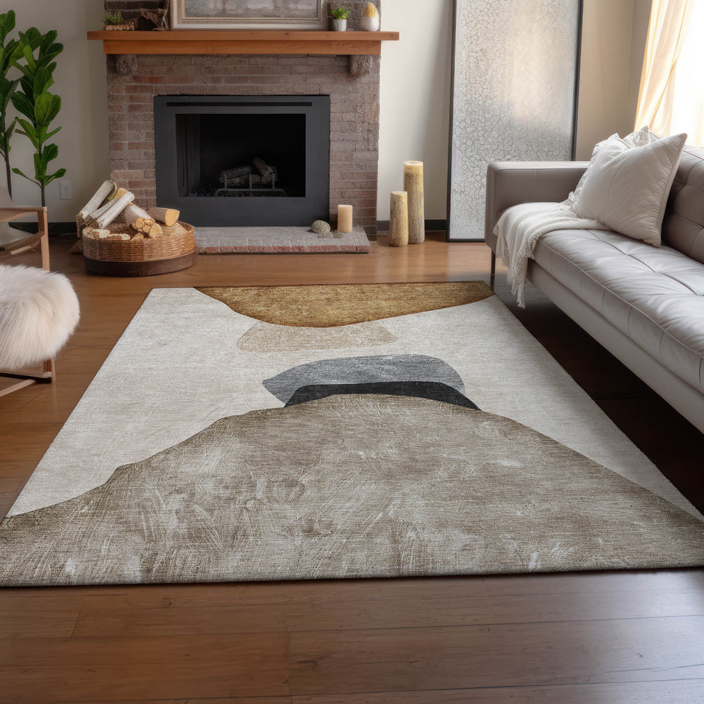addison mayfield amf547 brown rug