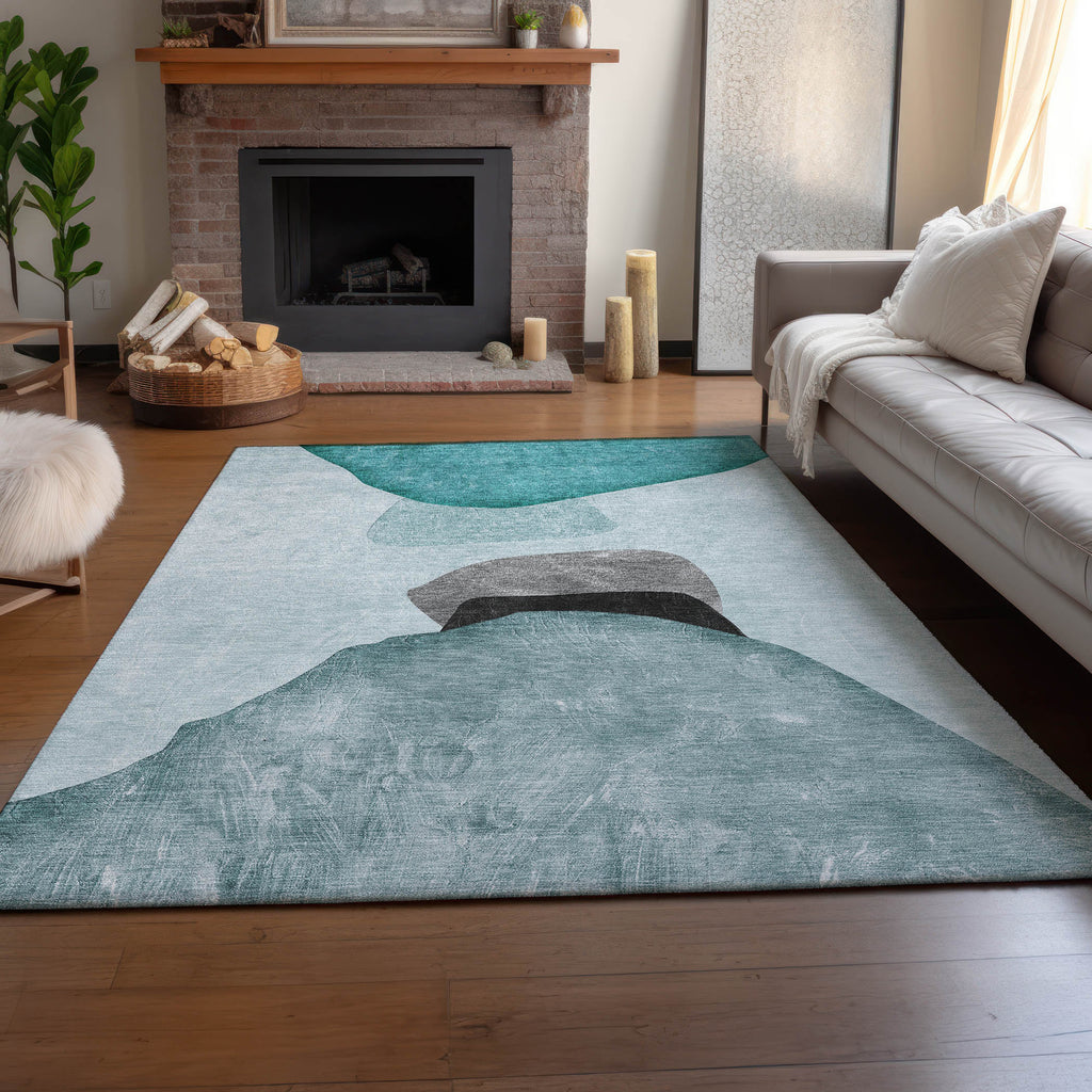 addison mayfield amf547 teal rug