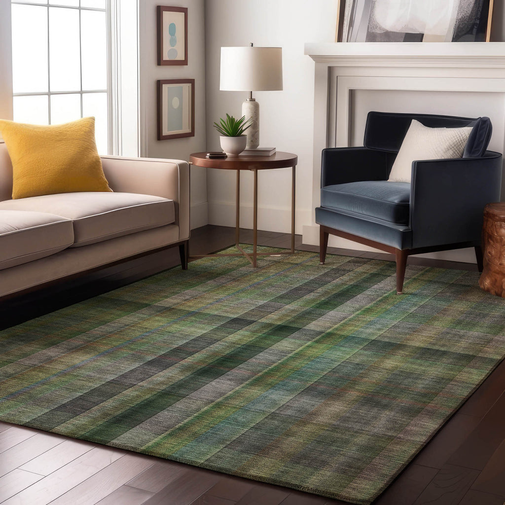 addison mayfield amf548 green rug