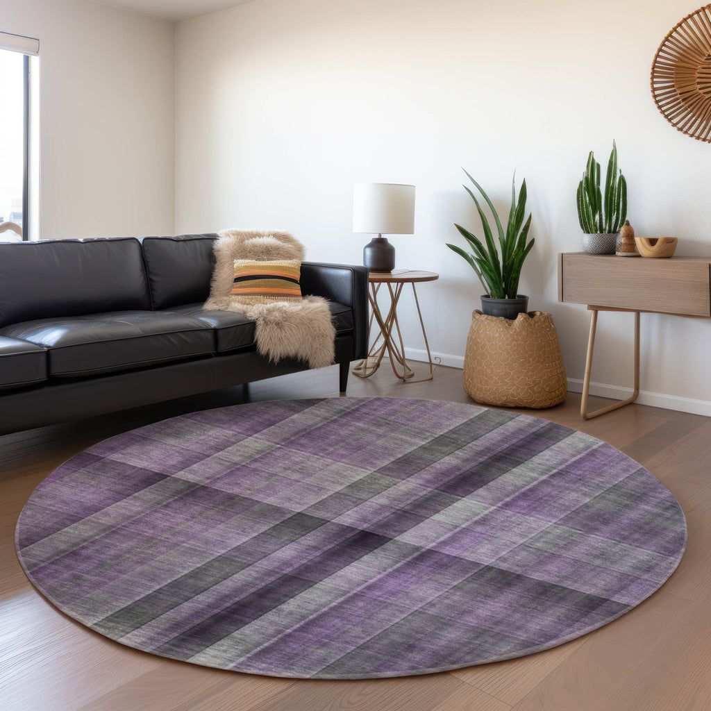 addison mayfield amf548 purple rug