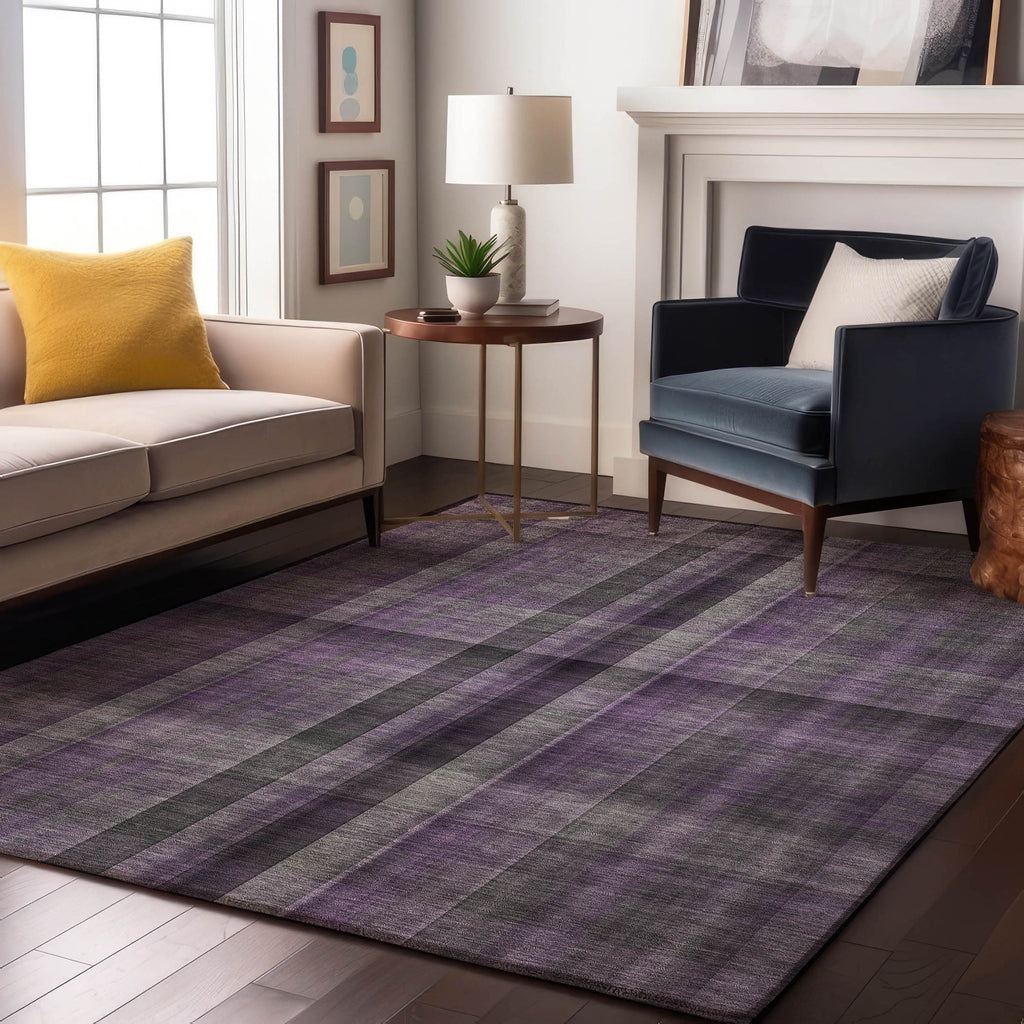 addison mayfield amf548 purple rug