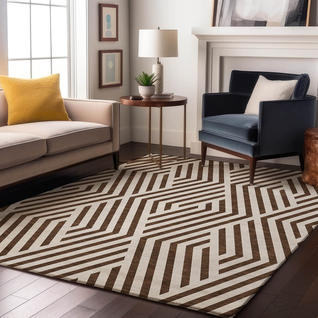 addison mayfield amf550 brown rug