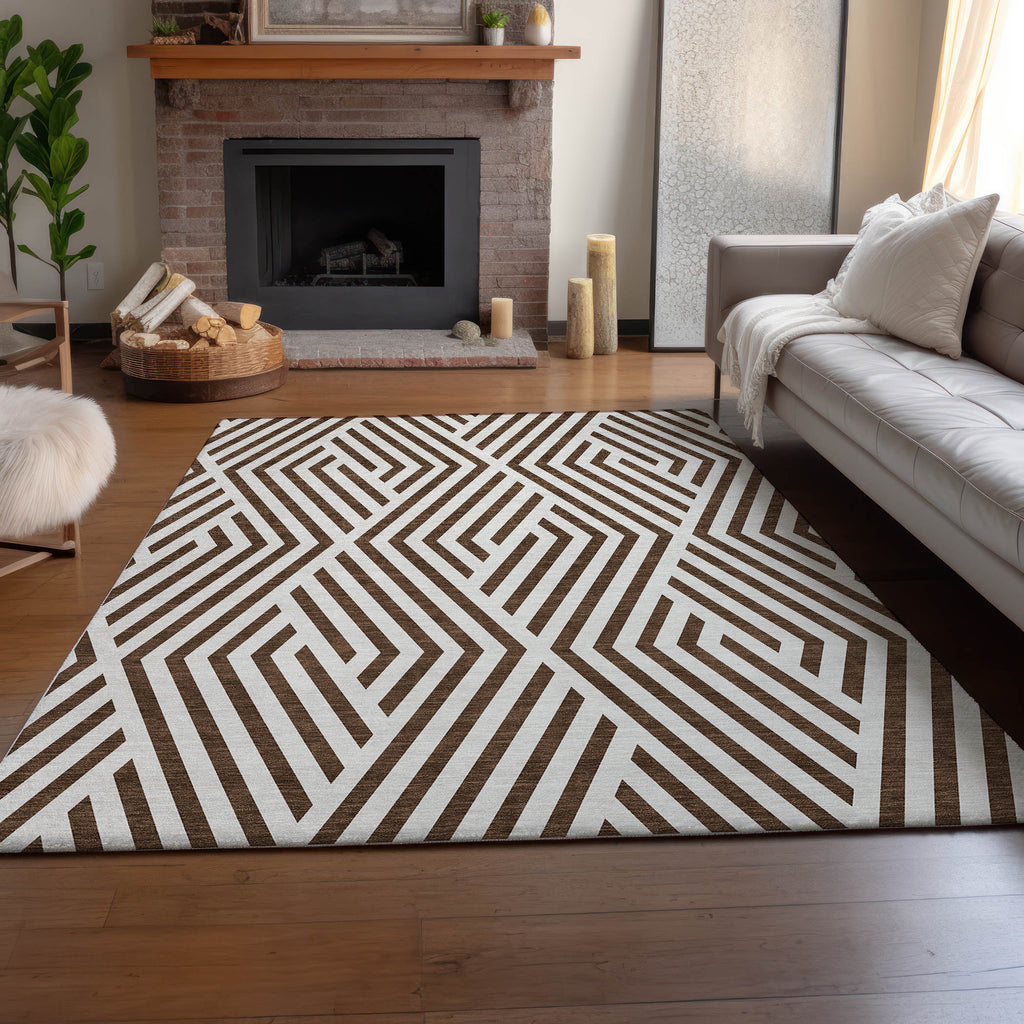 addison mayfield amf550 brown rug