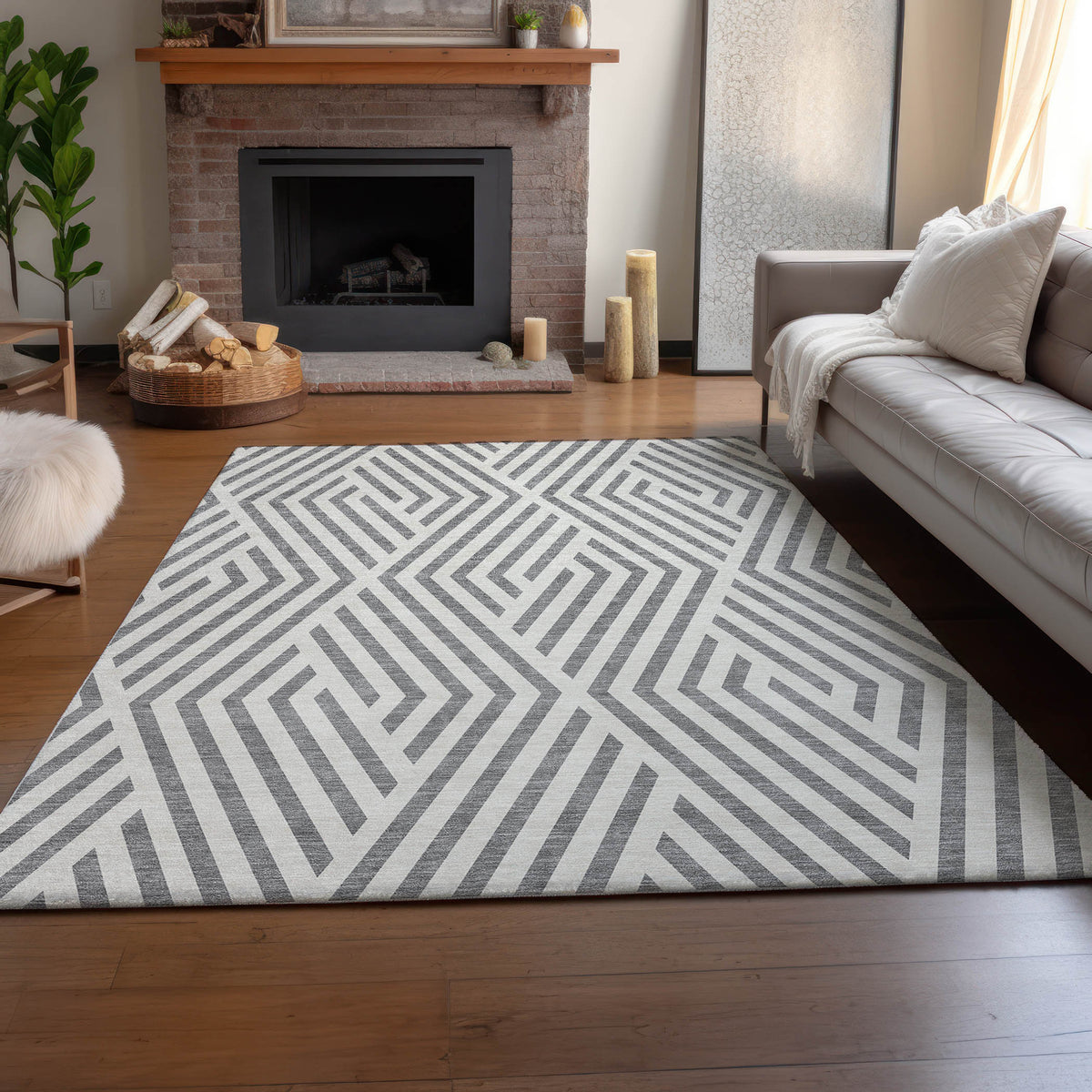 addison mayfield amf550 gray rug