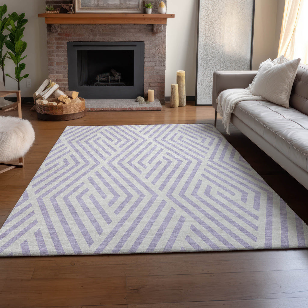 addison mayfield amf550 lavender rug