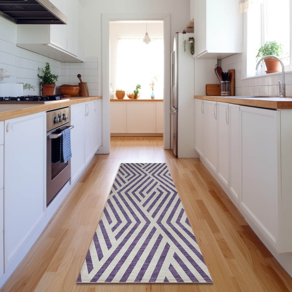 addison mayfield amf550 purple rug