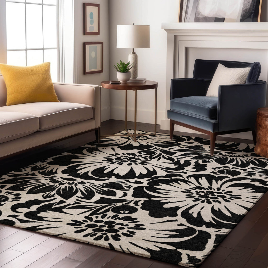 addison mayfield amf551 black rug