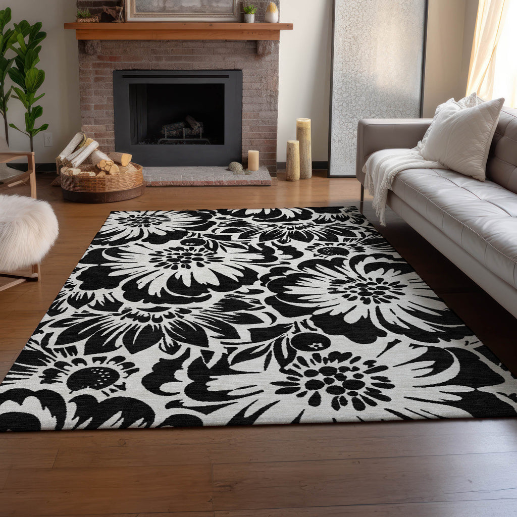 addison mayfield amf551 black rug
