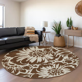 addison mayfield amf551 brown rug