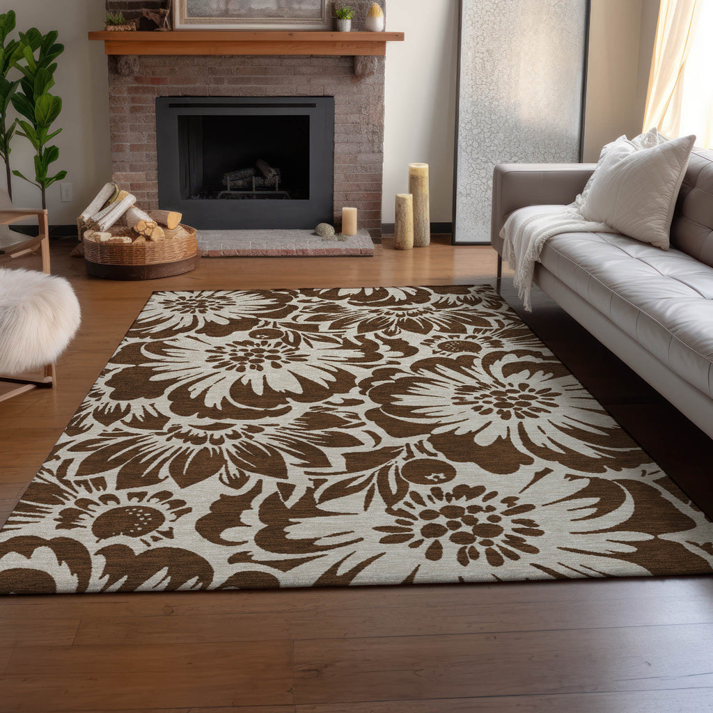 addison mayfield amf551 brown rug