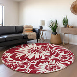addison mayfield amf551 burgundy rug