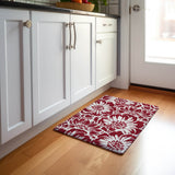 addison mayfield amf551 burgundy rug