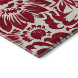 addison mayfield amf551 burgundy rug