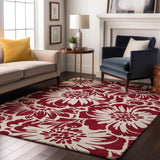addison mayfield amf551 burgundy rug