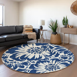 addison mayfield amf551 navy rug