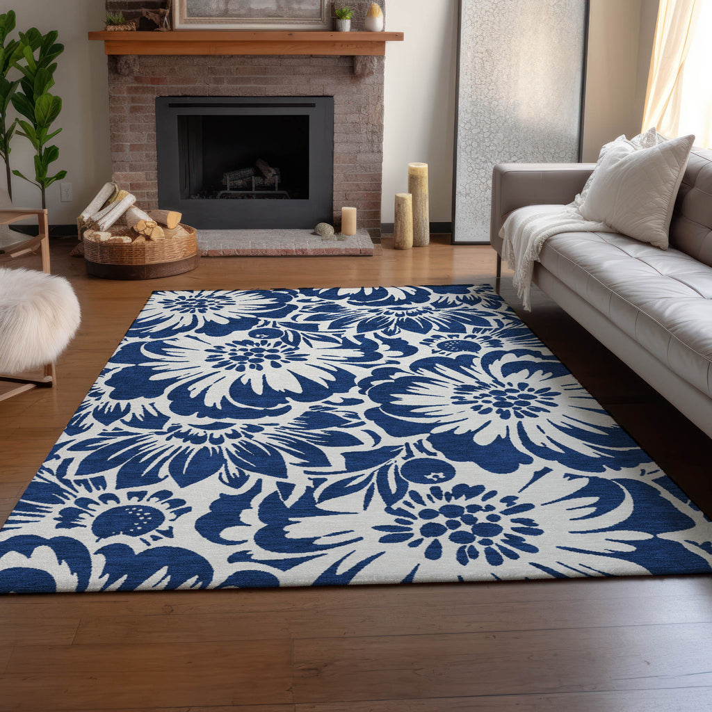 addison mayfield amf551 navy rug