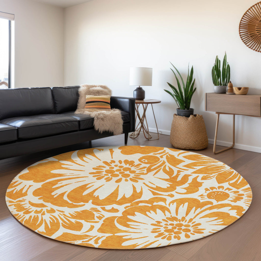 addison mayfield amf551 orange rug