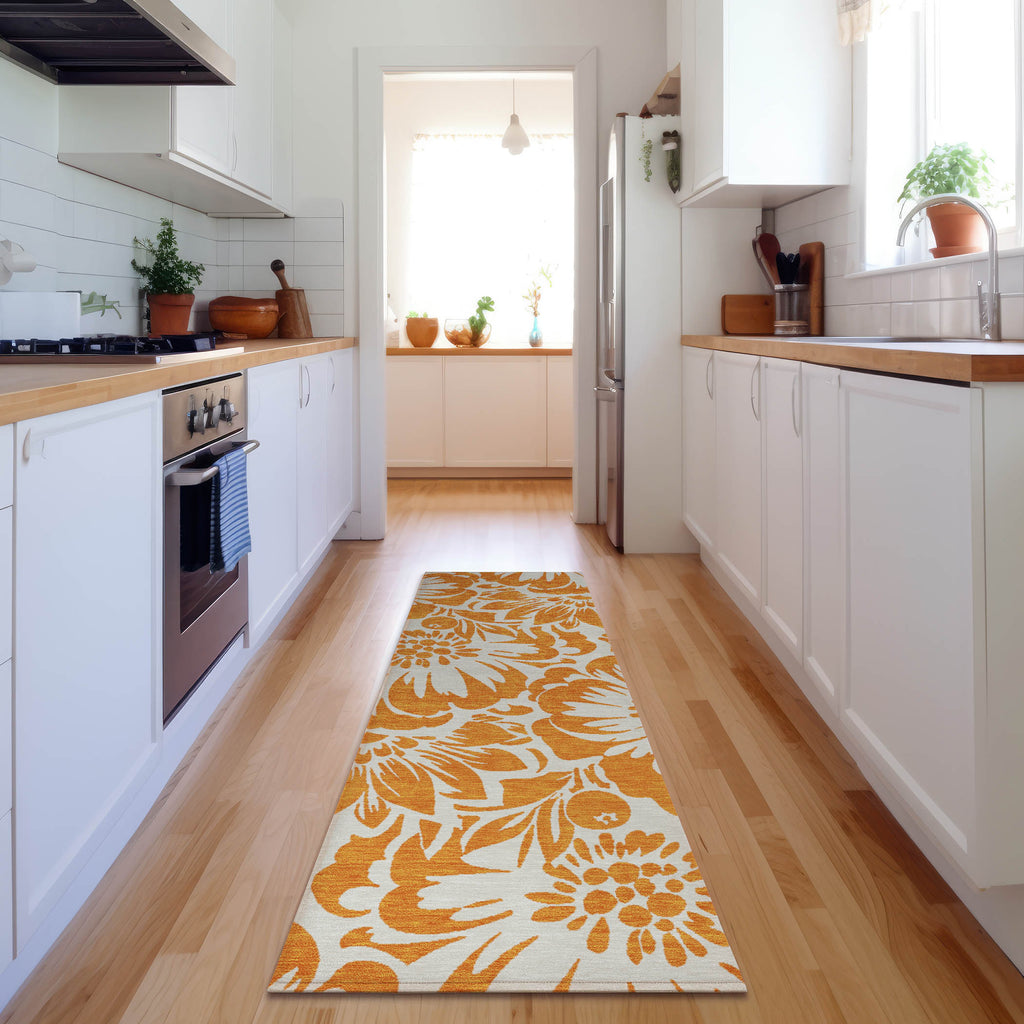 addison mayfield amf551 orange rug