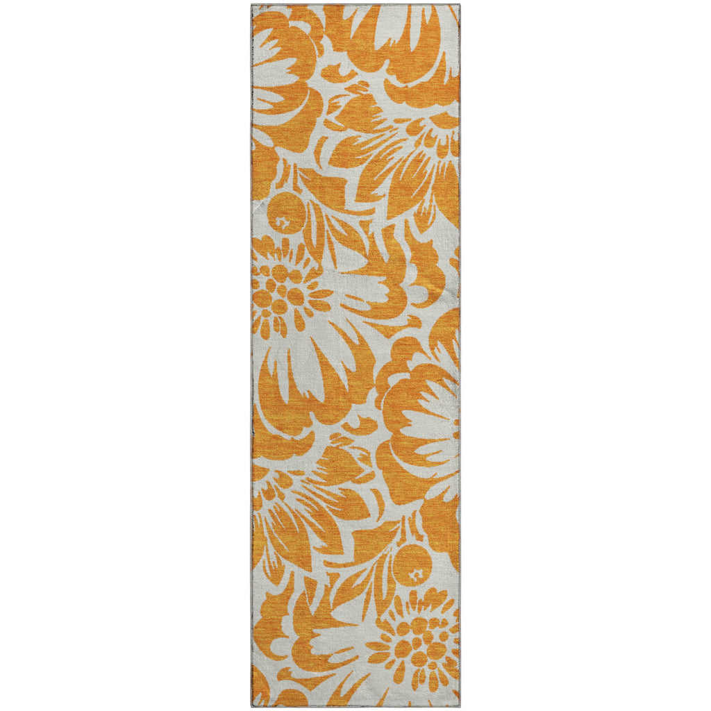 addison mayfield amf551 orange rug