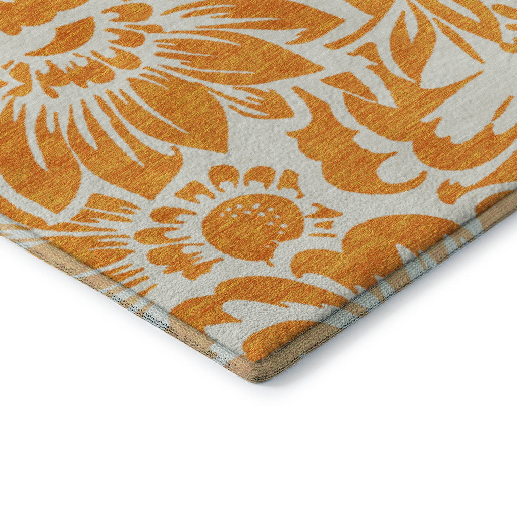 addison mayfield amf551 orange rug