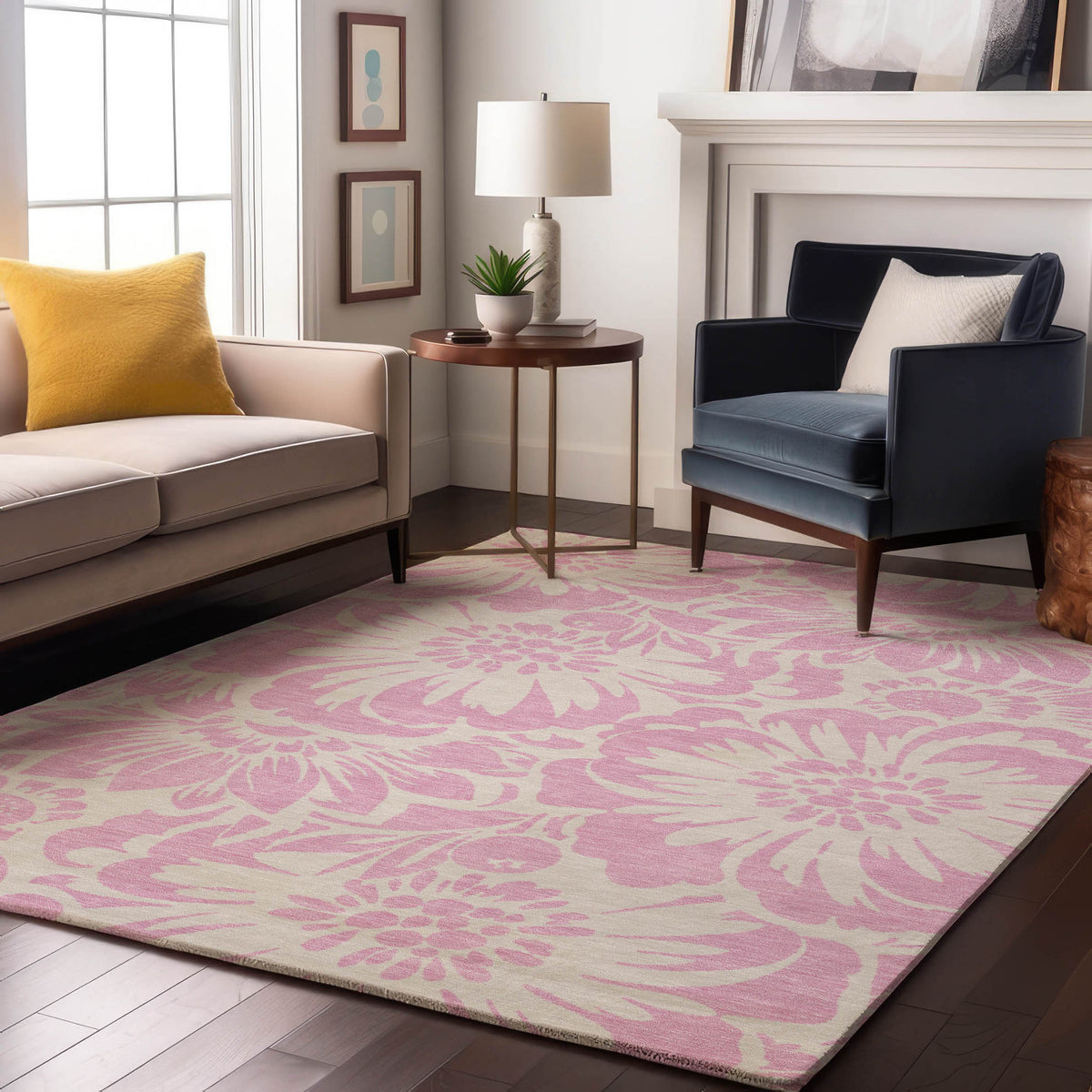 addison mayfield amf551 pink rug