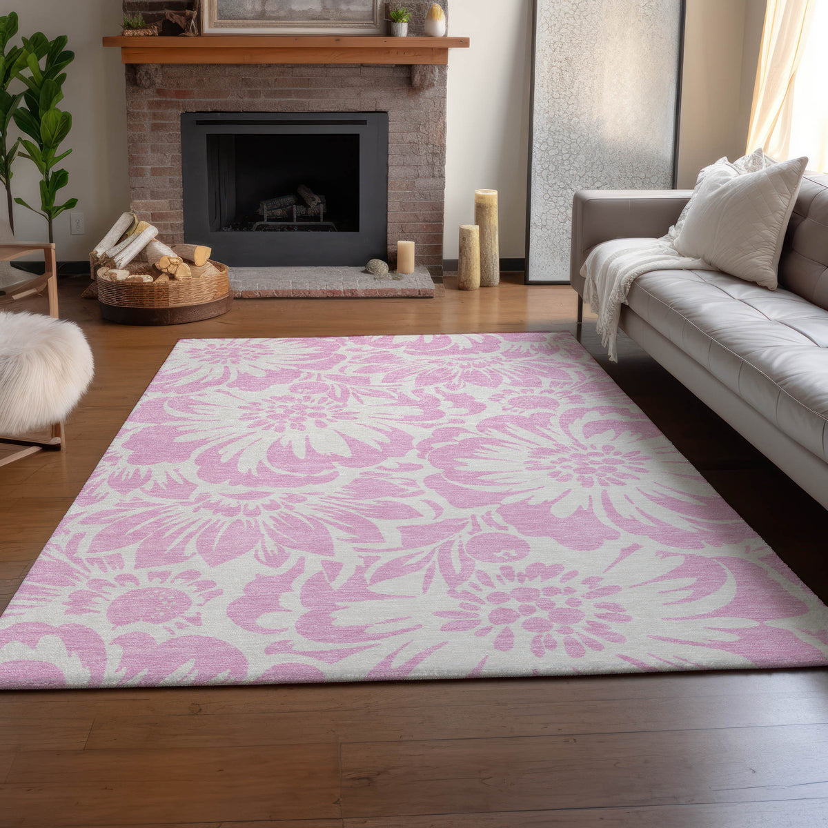 addison mayfield amf551 pink rug
