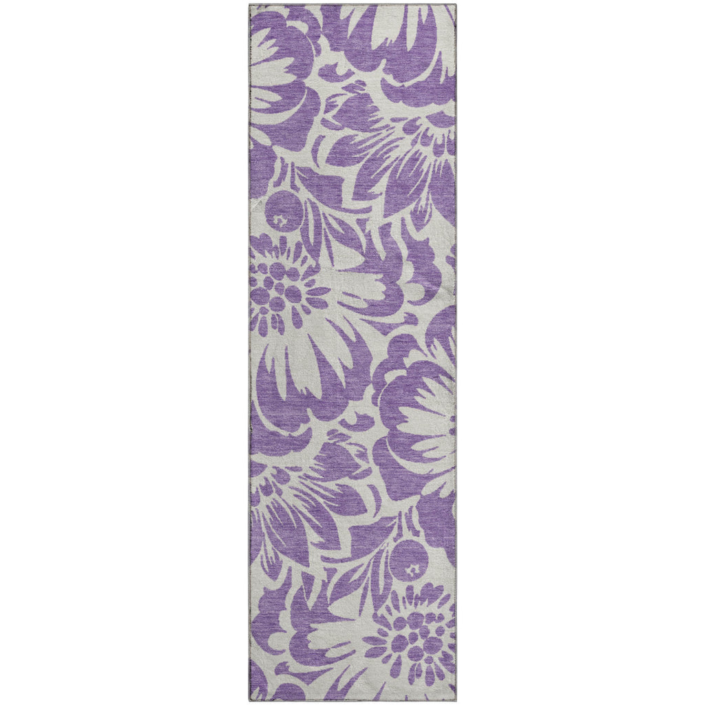 addison mayfield amf551 purple rug