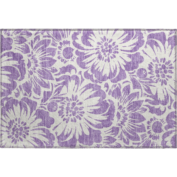 addison mayfield amf551 purple rug