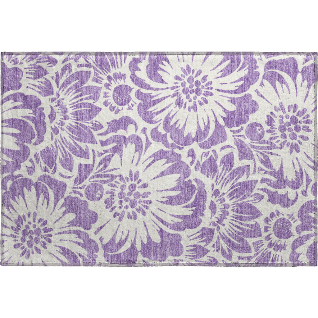 addison mayfield amf551 purple rug