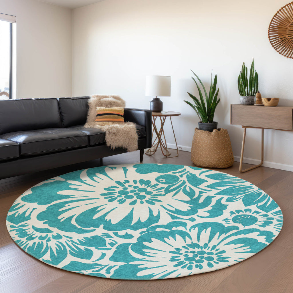 addison mayfield amf551 teal rug