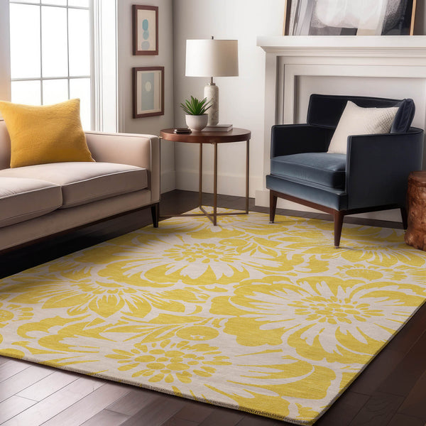 addison mayfield amf551 yellow rug