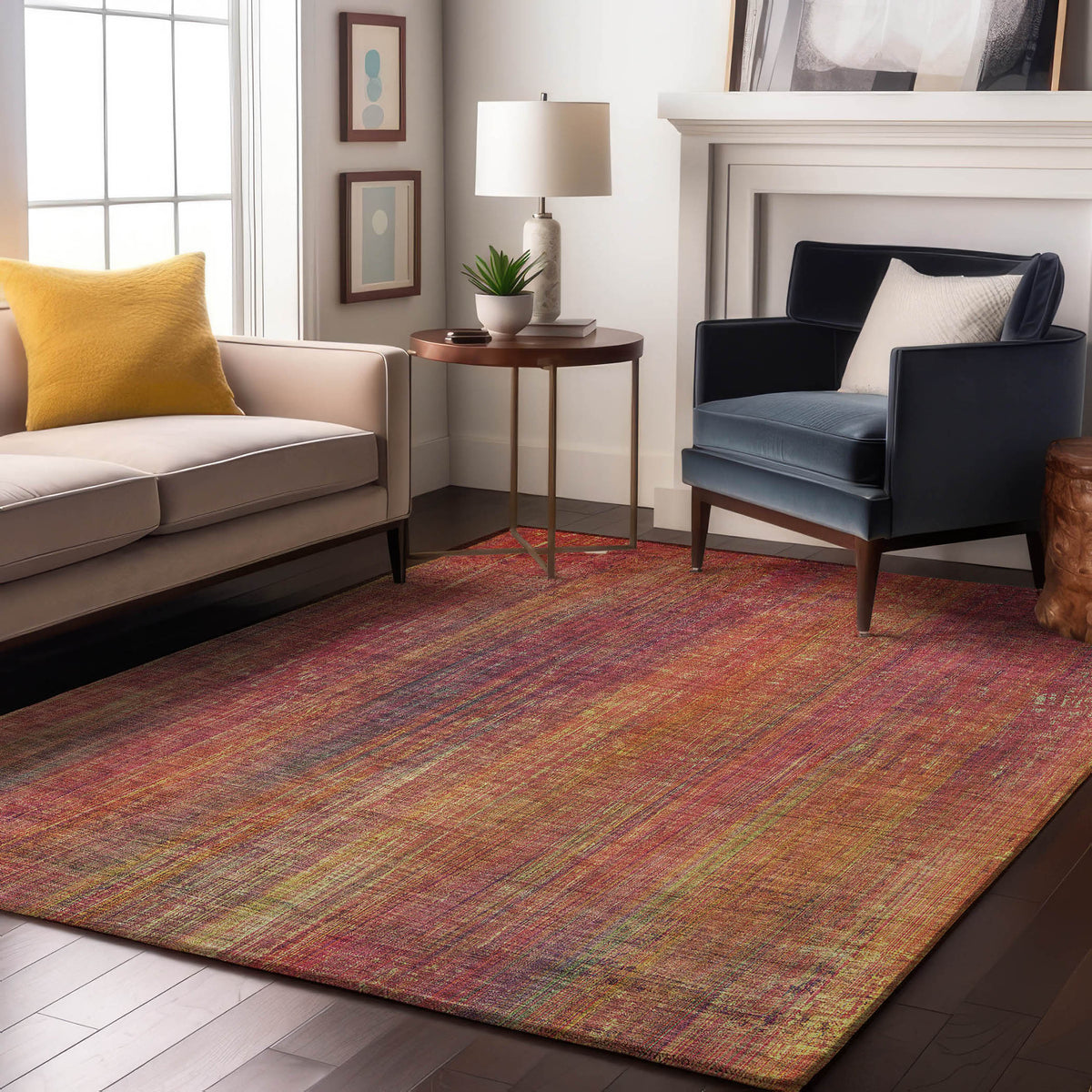 addison mayfield amf552 red rug