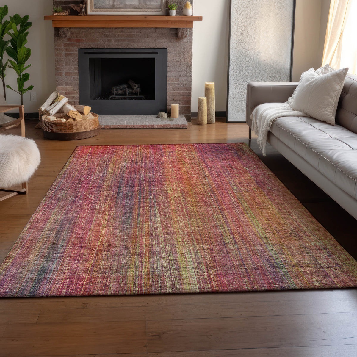addison mayfield amf552 red rug