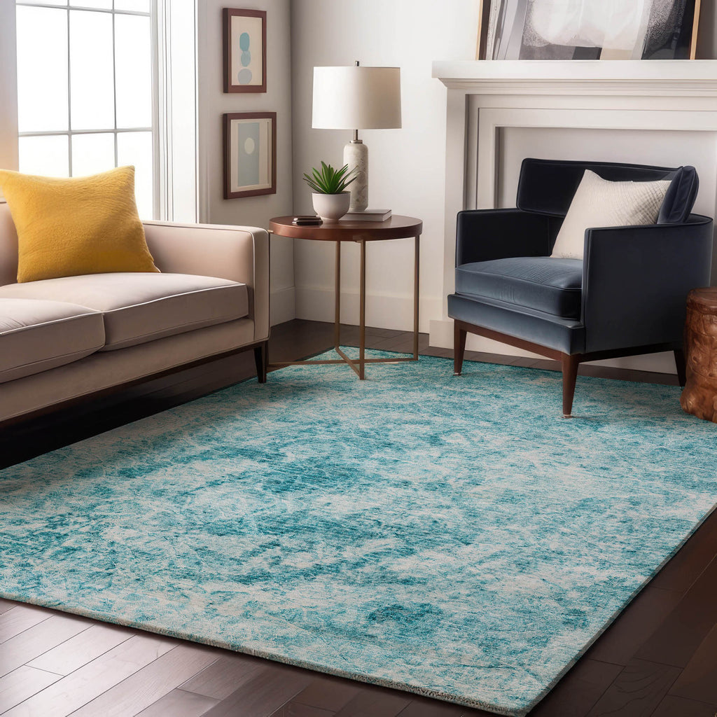 addison mayfield amf553 teal rug
