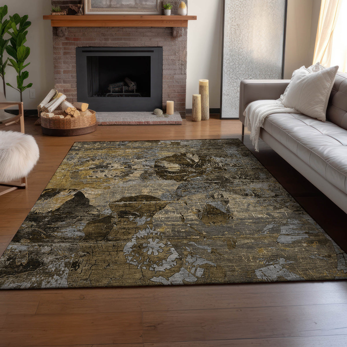 addison mayfield amf555 mocha rug