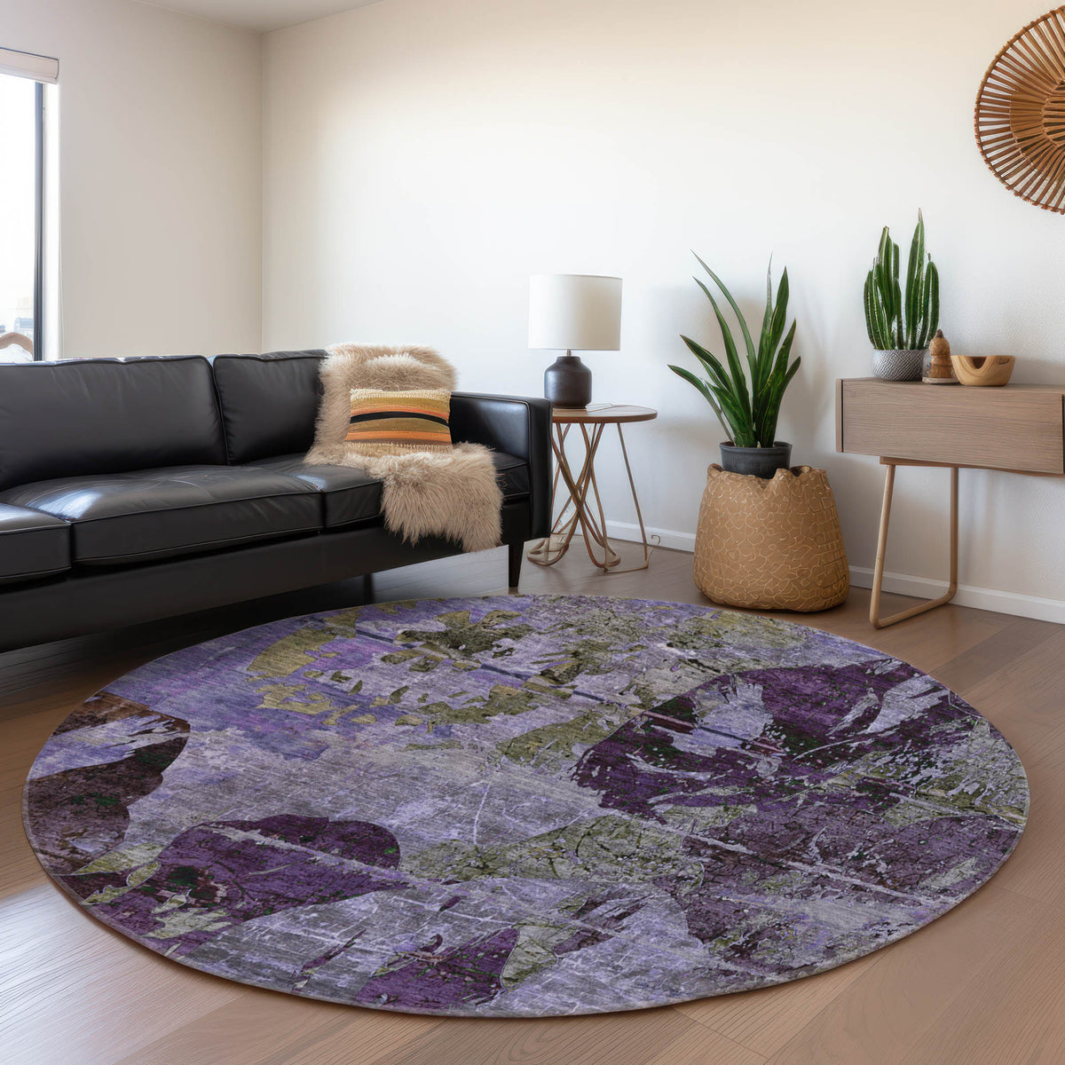 addison mayfield amf555 purple rug