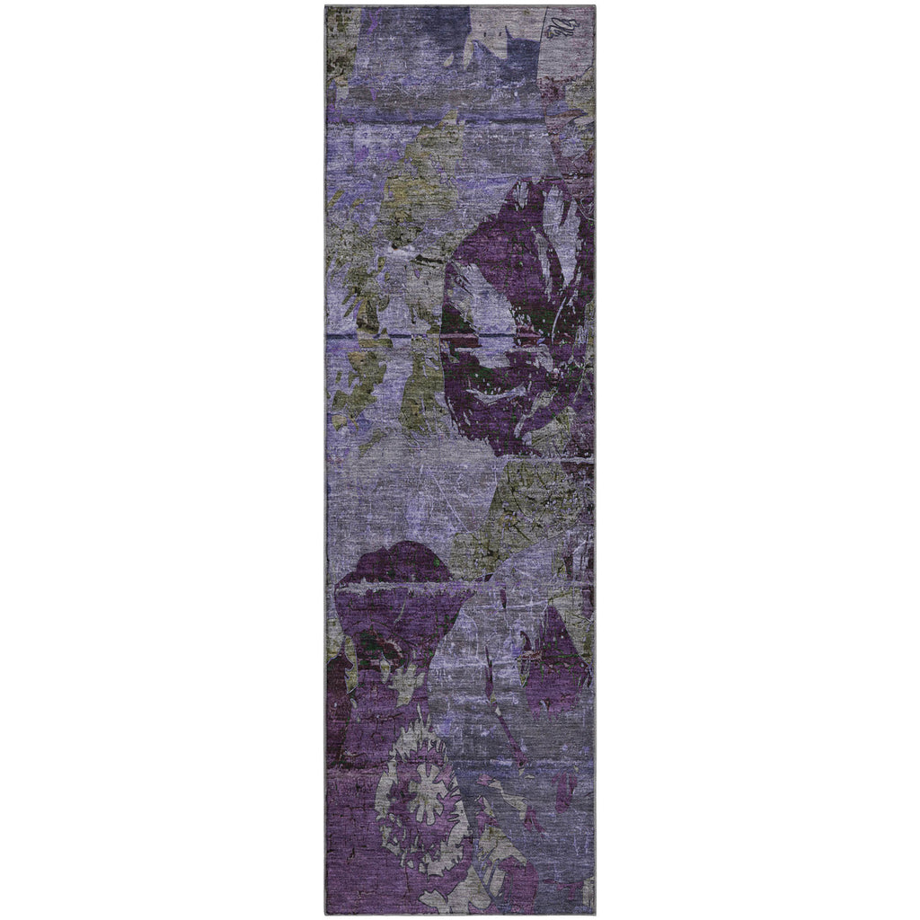 addison mayfield amf555 purple rug