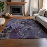 addison mayfield amf555 purple rug