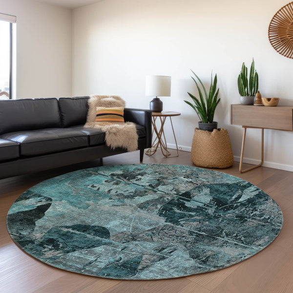addison mayfield amf555 teal rug