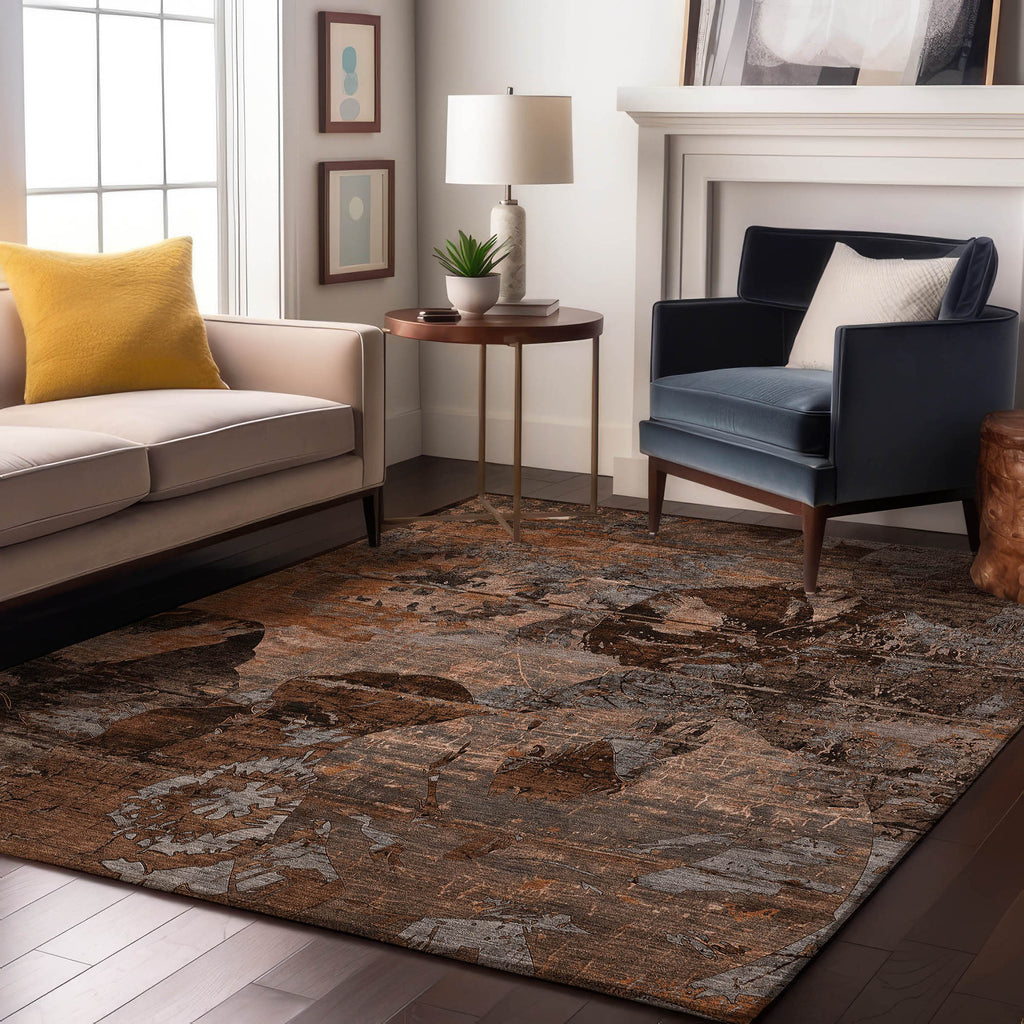 addison mayfield amf555 terracotta rug